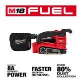 美行MILWAUKEE M18 FUEL 3"X18" 砂帶磨光機(淨機) MILWAUKEE美沃奇(美行)